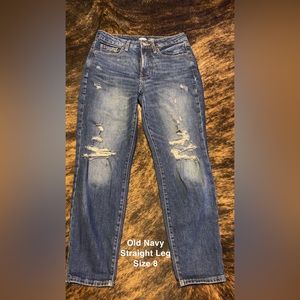 Straight Leg Jeans